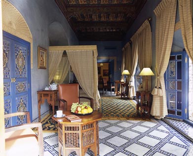 RIYAD AL MOUSSIKA Hotel MARRAKECH Riad MARRAKECH : Exemple de Suite